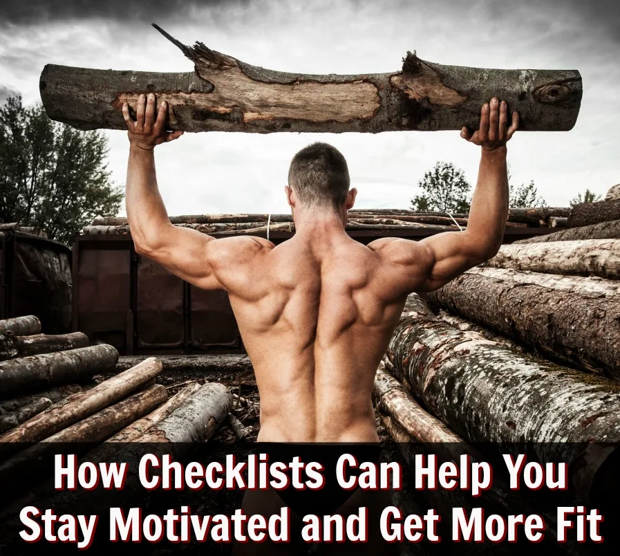 fitness motivation checklist