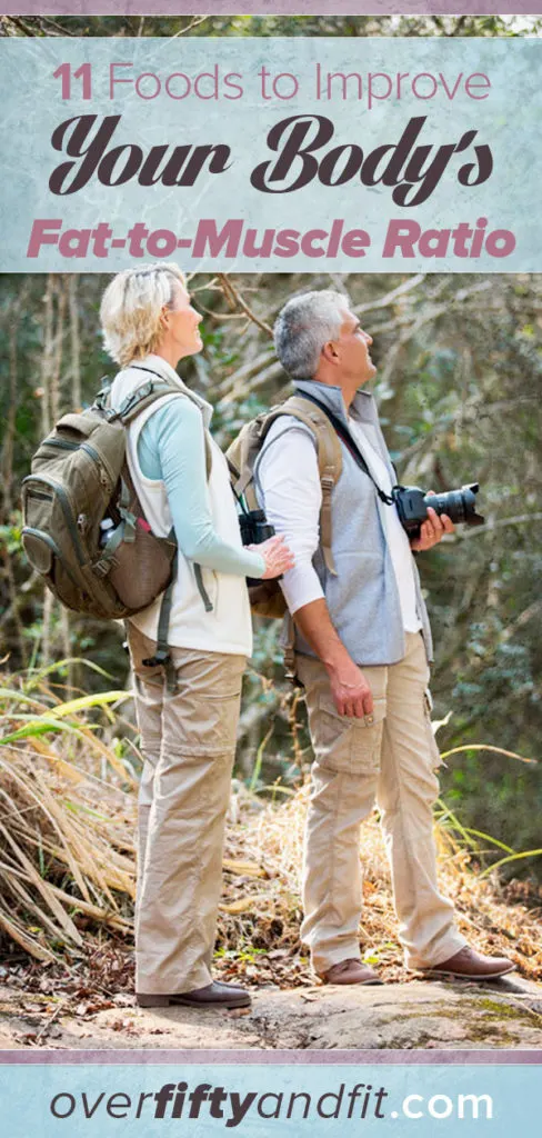 fit, mature couple hiking in wilderness not needing a strict diet