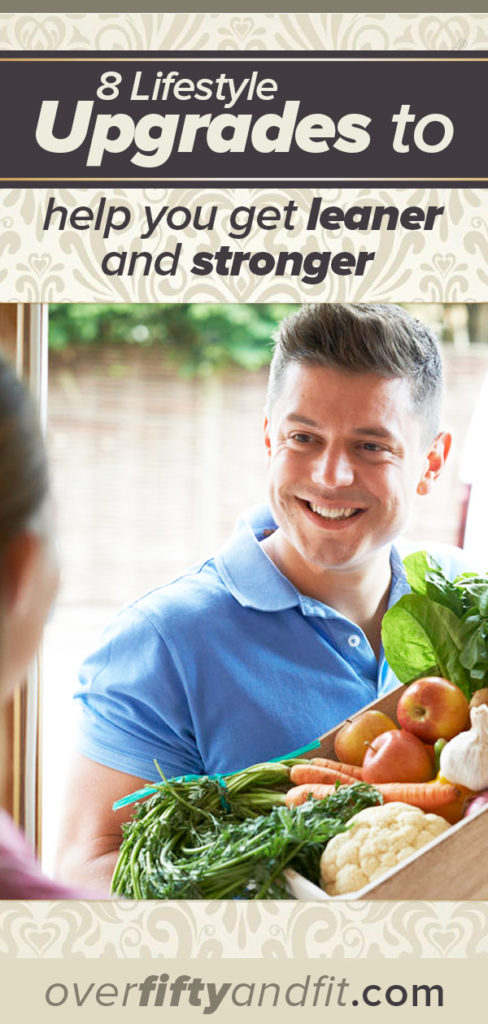fit young man delivering fresh produce, offering nutritional upgrades