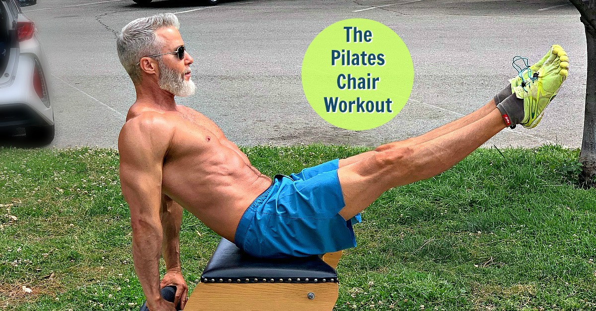 Pilates Chair Workout with 28 Exercises for Lean Muscle • [Video]