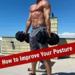 Mature athlete strengthening posture and losing weight