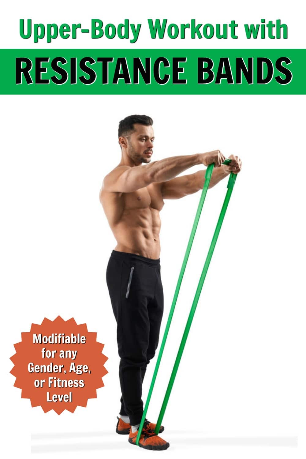 Resistance Band Workout for Upper Body • [Guide and Video]
