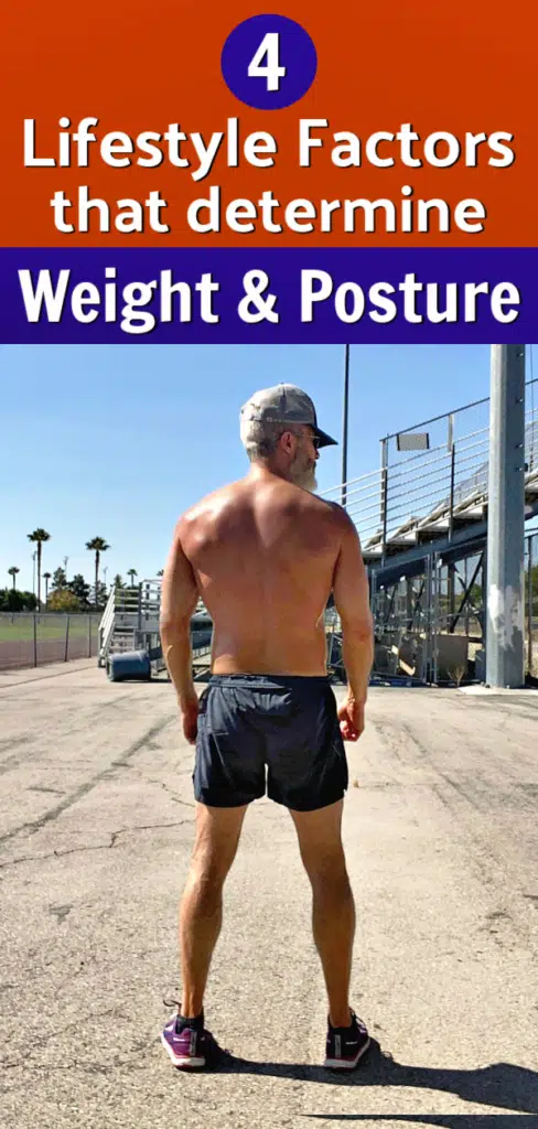 older man improving his weight and posture