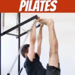 healthy man doing pilates workout