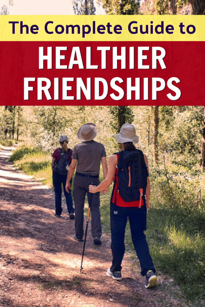 social benefits of exercising – friends hiking in woods