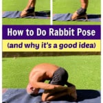 Dane Findley age 56 does rabbit yoga pose