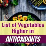 vegetables high in antioxidants