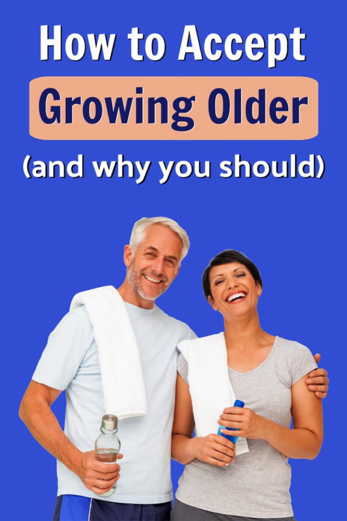 mature happy couple growing old in healthy way