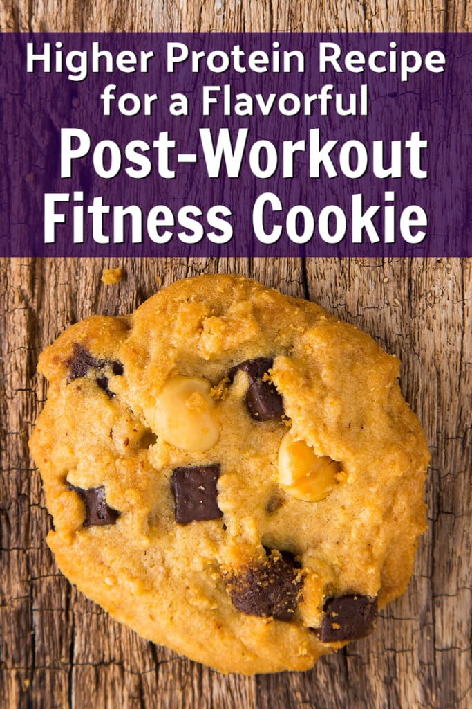post-workout protein fitness cookie