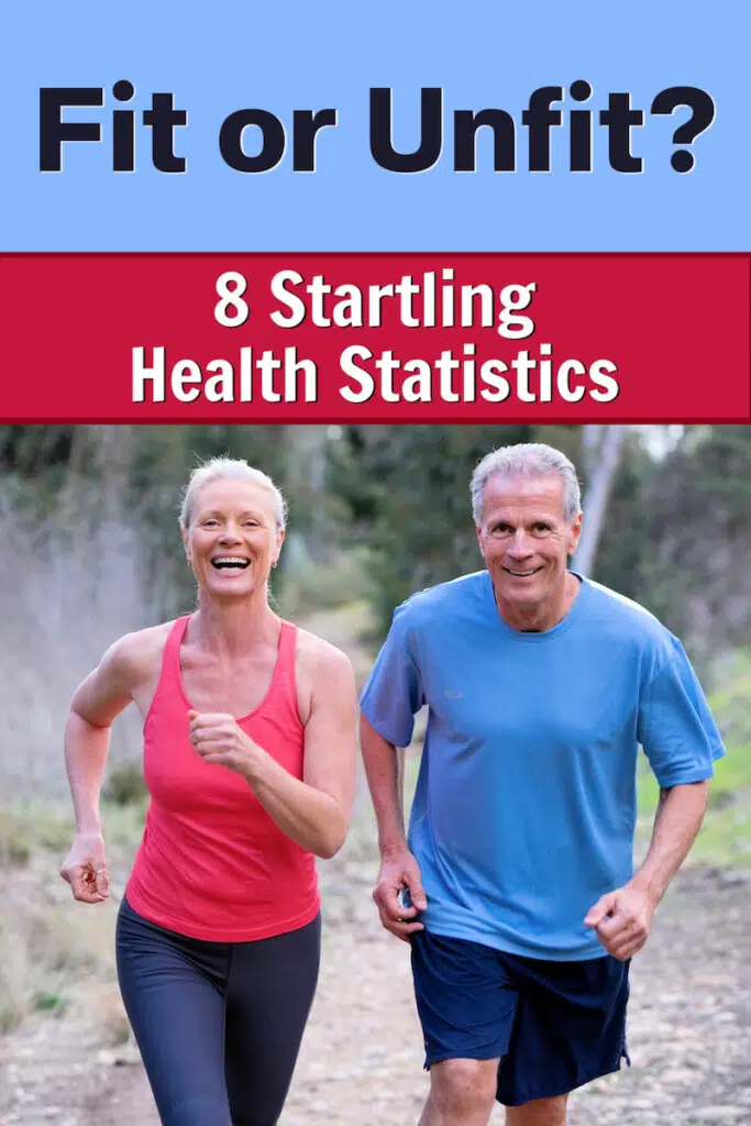 fit mature couple inspired by health statistics