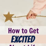 child with magic wand to symbolize getting excited about life via Abraham-Hicks
