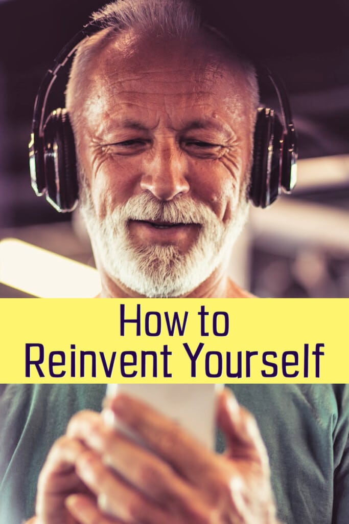 How to reinvent yourself like this healthy man, successfully navigating life transitions with resilience.