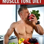 Mature athlete on a vegetarian muscle-building diet.